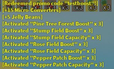 Bee Swarm Leaks On Twitter New Code Testboost Gives A Bunch Of - roblox bee swarm test realm codes