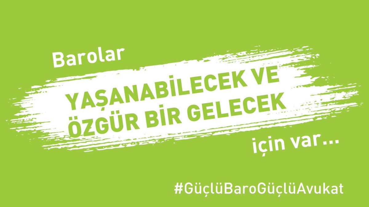 #GüçlüBaroGüçlüAvukat
Savunmanın olmadığı yerde adalet olmaz...