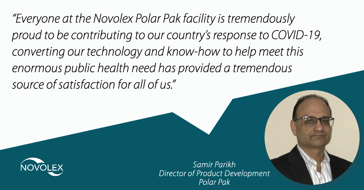 Our Canadian based Novolex brand Polar Pak announced it will be manufacturing more than two million medical face shields in Canada for use by Health Canada and other customers. #novolexhelps #novolexcares #AmericaWorksTogether Read more: ow.ly/eCE250zHowS