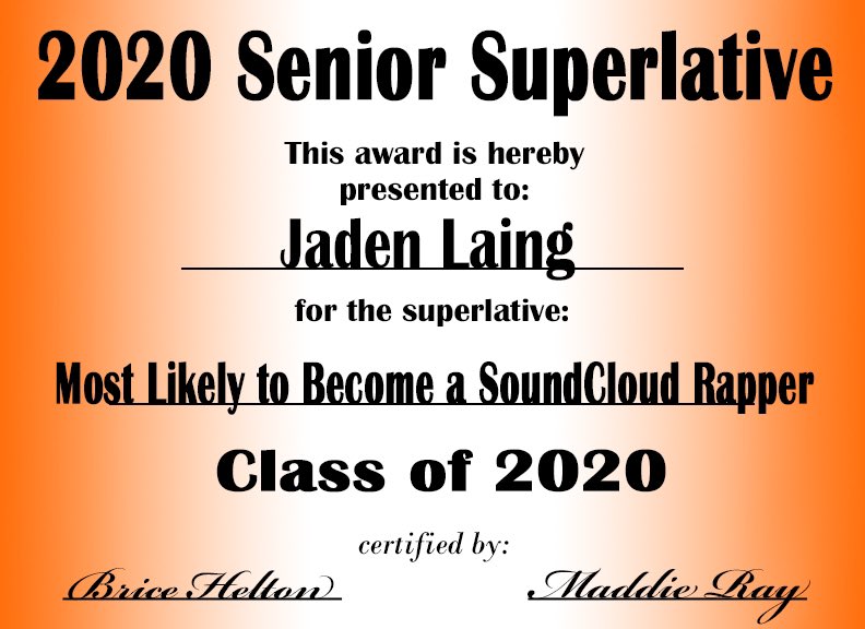 Senior Superlatives tweet media