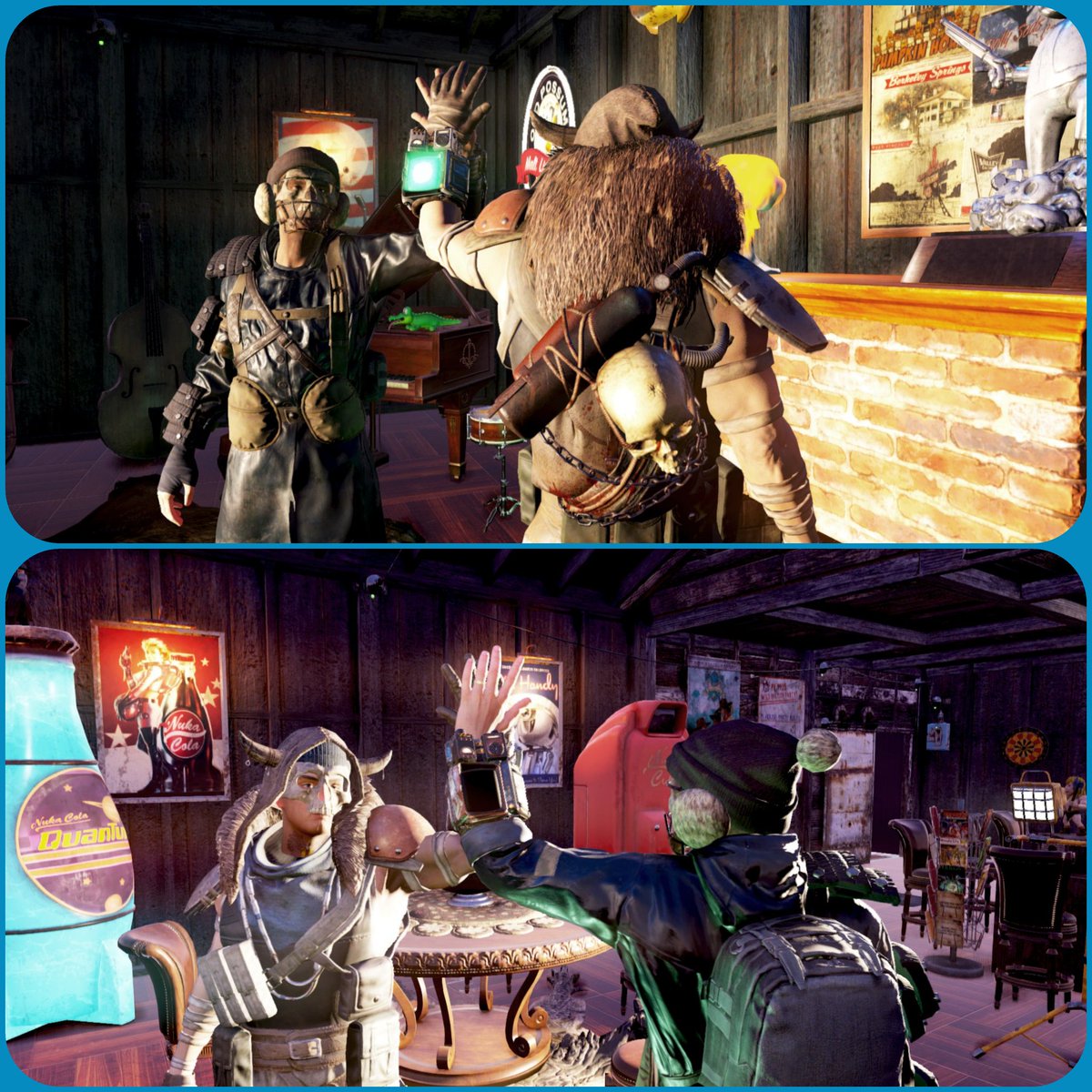 Alex_R_Kindle's tweet photo. #ClubFallout had an awesome #FalloutFriday!
Lots of new faces! Lots of events! Lots of laughs!

If you like good people and love #Fallout76 our community is the place for you! 
All Consoles All Welcome.

No gimmicks, just Fallout. https://t.co/tFIirZ3Vfv
Stay Awesome Appalachia. https://t.co/2nCK4O0VpO