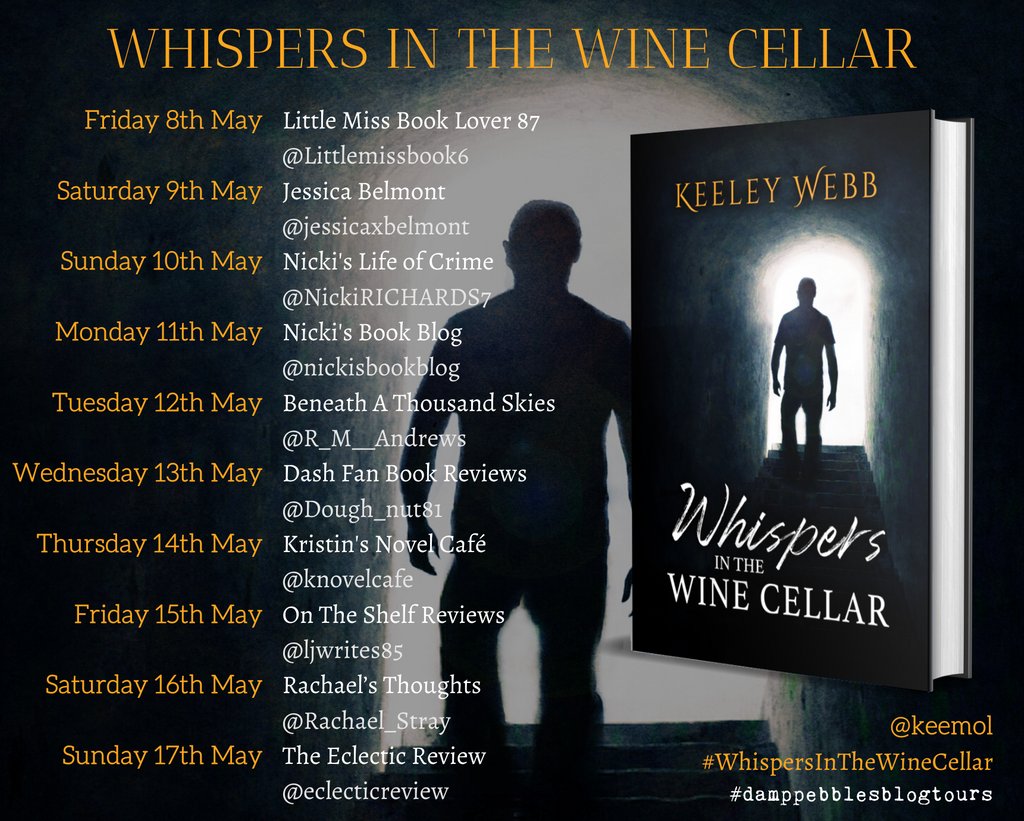 Emma Welton | πππππππππππ.πππ (@damppebbles) on Twitter photo Many thanks to <a href="/Rachael_Stray/">Rachael Stray She/Her</a> for hosting today's stop on the #WhispersInTheWineCellar blog tour. It's the final day of the tour tomorrow and we'll be with <a href="/eclecticreview/">Sharon C. π</a>. Don't miss it! <a href="/keemol/">keeley Webb Author</a> <a href="/DamppebblesBTs/">damppebbles blog tours | damppebbles.com</a> #damppebblesblogtours Many thanks to <a href="/Rachael_Stray/">Rachael Stray She/Her</a> for hosting today's stop on the #WhispersInTheWineCellar blog tour. It's the final day of the tour tomorrow and we'll be with <a href="/eclecticreview/">Sharon C. π</a>. Don't miss it! <a href="/keemol/">keeley Webb Author</a> <a href="/DamppebblesBTs/">damppebbles blog tours | damppebbles.com</a> #damppebblesblogtours