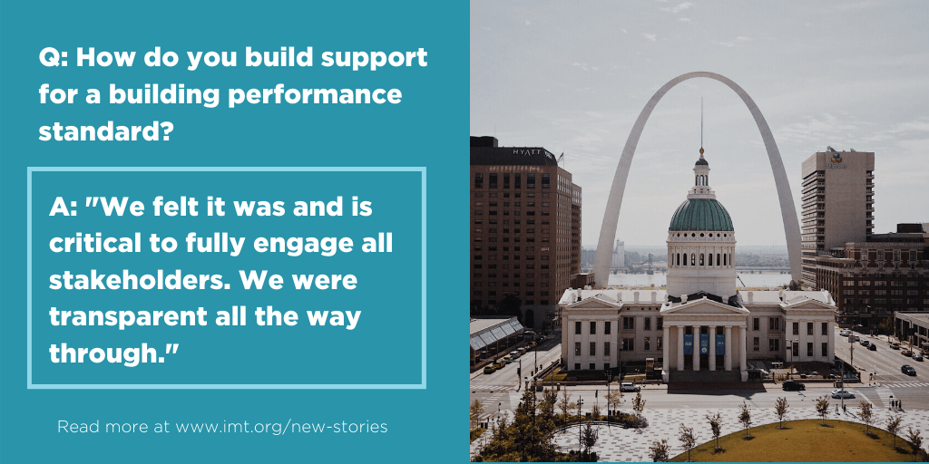 IMT_speaks's tweet photo. Frank Oswald and Rajiv Ravulapati were behind the scenes on @STLCityGov's landmark Building Energy Performance Standard. Here’s how they built a supportive coalition to get the Midwest’s first BPS passed: https://t.co/MOvJpk0IGD #EnergyTwitter #BuildingPolicy @StlSustainable https://t.co/Umjss1OBgh