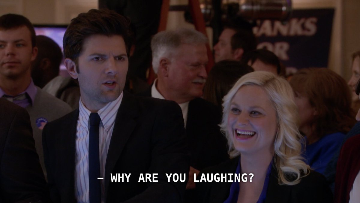 out of context parks and rec tweet media