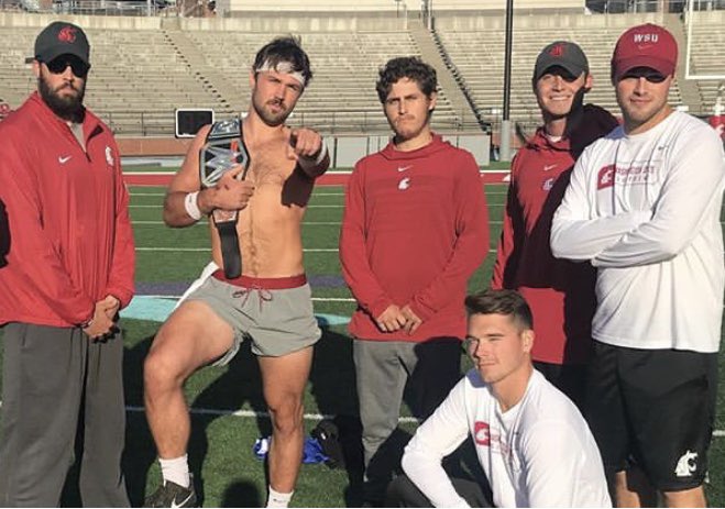 Wishing our guy <a href="/GardnerMinshew5/">Gardner Minshew</a>  👨🏻 a very happy birthday today. We mustache all you coug fans, what is your favorite Minshew moment? #GoCougs