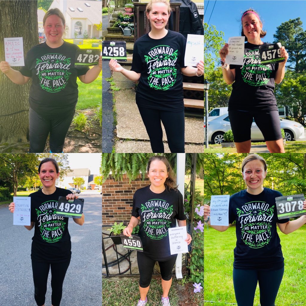 TWLOHA Virtual 5k! To Write Love on Her Arms is an awesome nonprofit that provides support for those struggling with depression, addiction, self-injury, and thoughts of suicide. This is an important cause all the time and especially now in our current situation. ❤️🏃‍♀️ #RunForIt5k