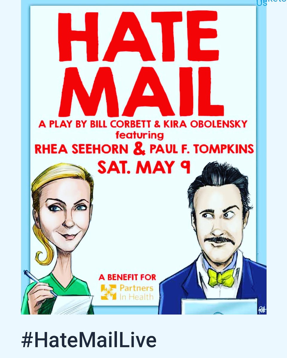 Desireevelez10's tweet photo. Really enjoyed this! Great job!! @rheaseehorn @PFTompkins you both really became those characters. Theater training makes a difference!! #crazyactorlife #producer #host #clickonthisshow #empathfilm https://t.co/Yl5ryrRBj6