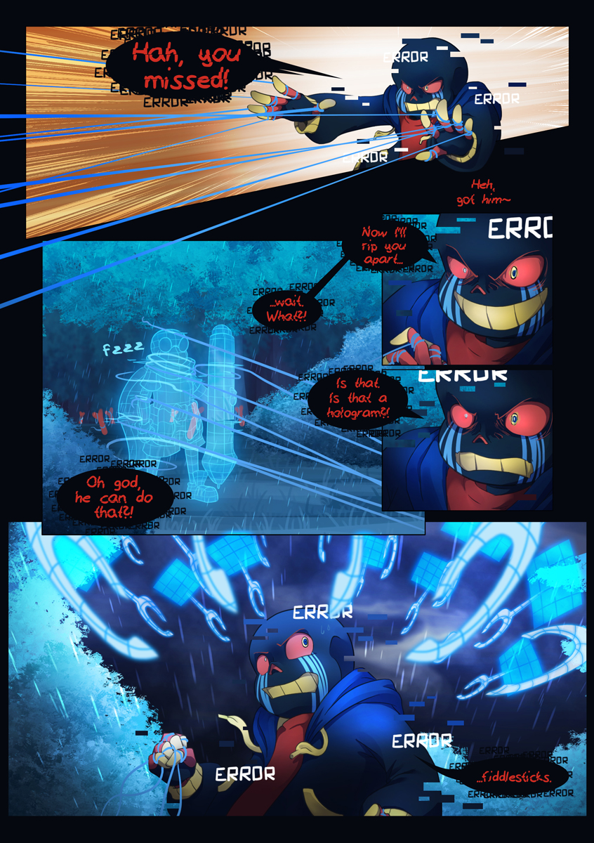 TheUnununium's tweet image. Finally a new update for #somewhereelse, phew! These are pages 19 and 20 and these pages really took so much longer than I ever thought they would! The next batch is already in progress so expect them in mid June~