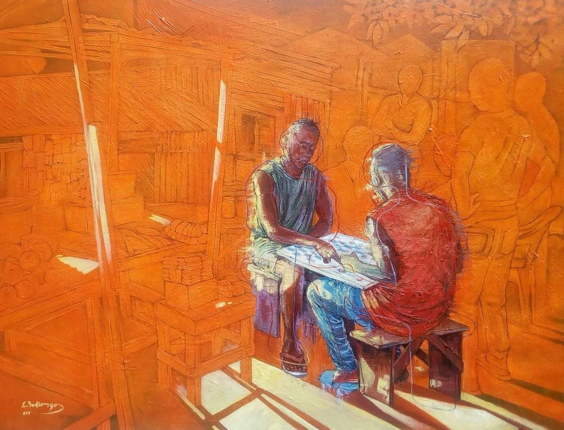 LightFelin's tweet photo. Eddie Budiongo
Plasticien #congolais 

Titre:Le monde qui nous entoure
Technique :Huile sur toile
Dimension:120 x 150 cm
Année :2019

Felin Light(Président Fondateur Les Artistes Humanistes)
lesartisteshumanistes@gmail.com
#LesArtistesHumanistes https://t.co/d2ssjzzg1i