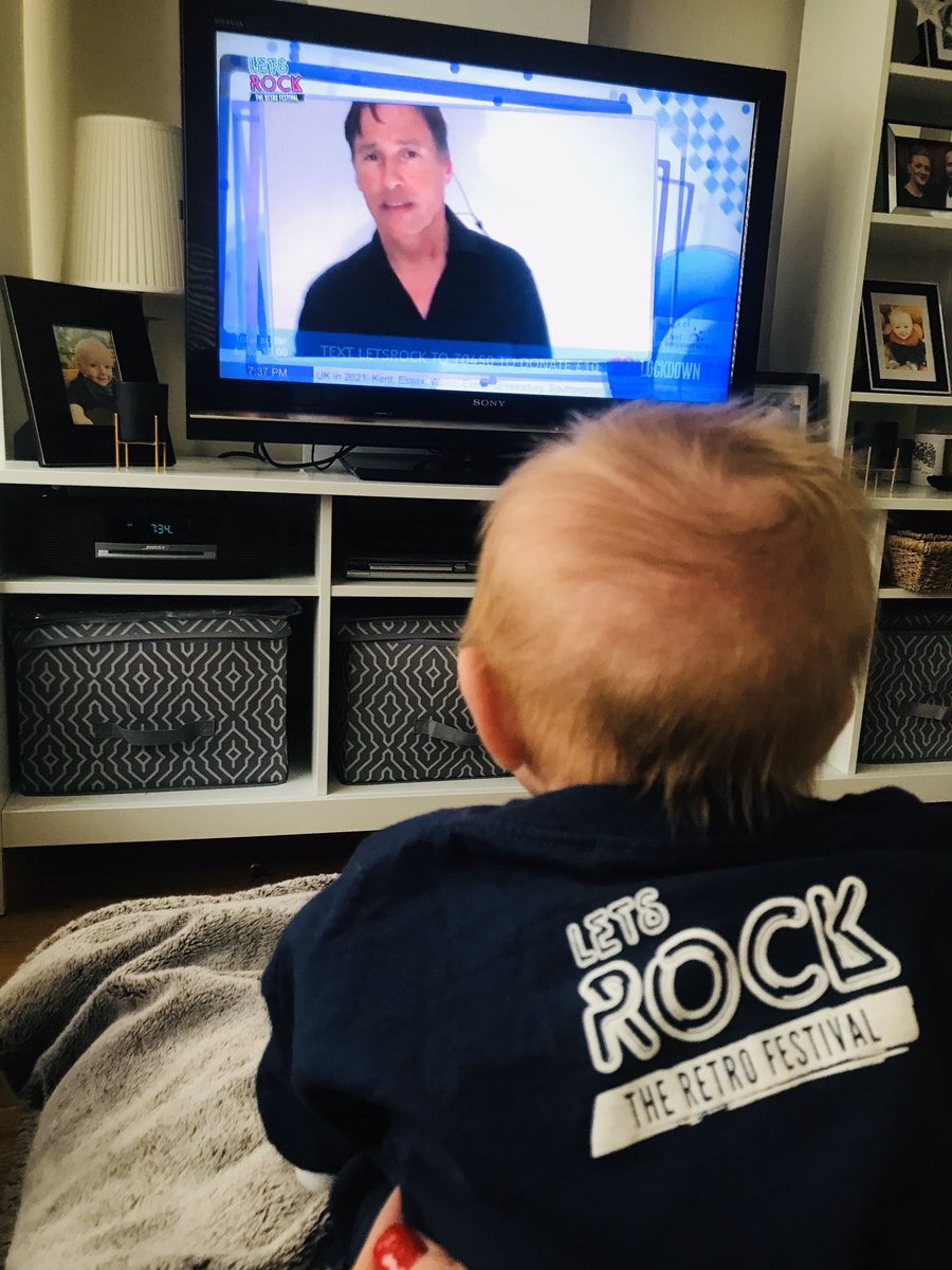 JonathanPBatten's tweet photo. #nathanmoore #brotherbeyond #unclenathan #80slockdownfest #letsrock80s Lewis Batten, the newest bet of the Nathan Moore fan club!! https://t.co/ufbqDHBGhG