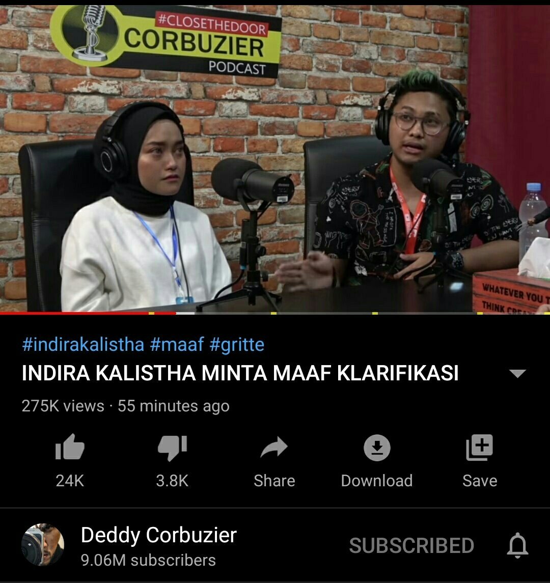Niel_simatupang's tweet photo. Edisi #IndiraKalista

Hmm, gw harus jelasin dari mana ya? Jadi, si mbak nya ini menyalah artikan INTROVERT, org dg kepribadian introvert itu jarang banget post foto, apalagi colab bikin konten YT. Sudah lahhh, cukupin main-mainnya, apa harus gw bongkar semua... 

__________ https://t.co/kU9Yjg8y8A