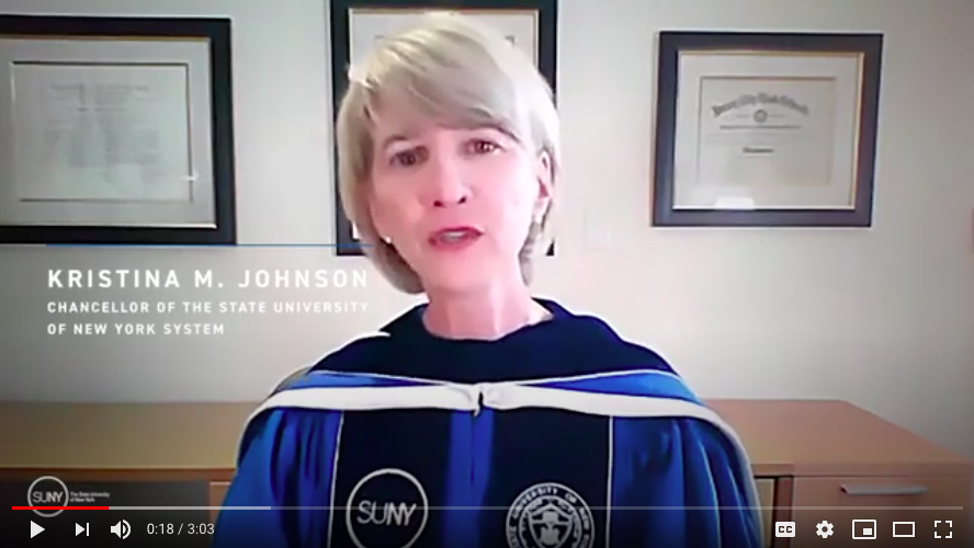 flcc_connects's tweet photo. #FLCC is proud to be a member of the State University of New York. Our chancellor, Kristina M. Johnson, shared with us this virtual commencement address: https://t.co/OCmjgjMSEA. Check it out. #SUNYTogether #FLCCGrad2020 @SUNY @SUNYchancellor https://t.co/fJIiDVWQTZ