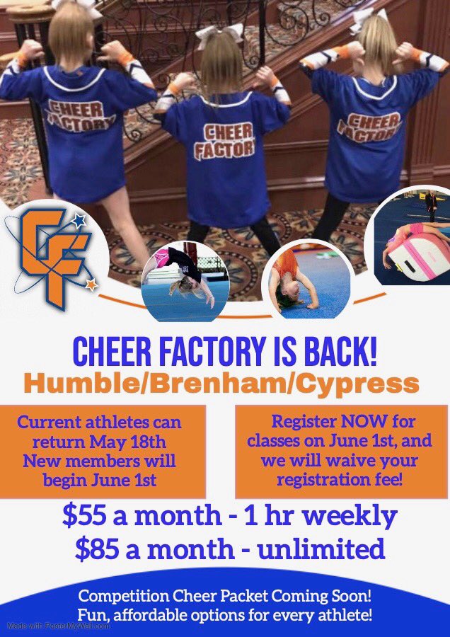 Cheer Factory TX tweet media