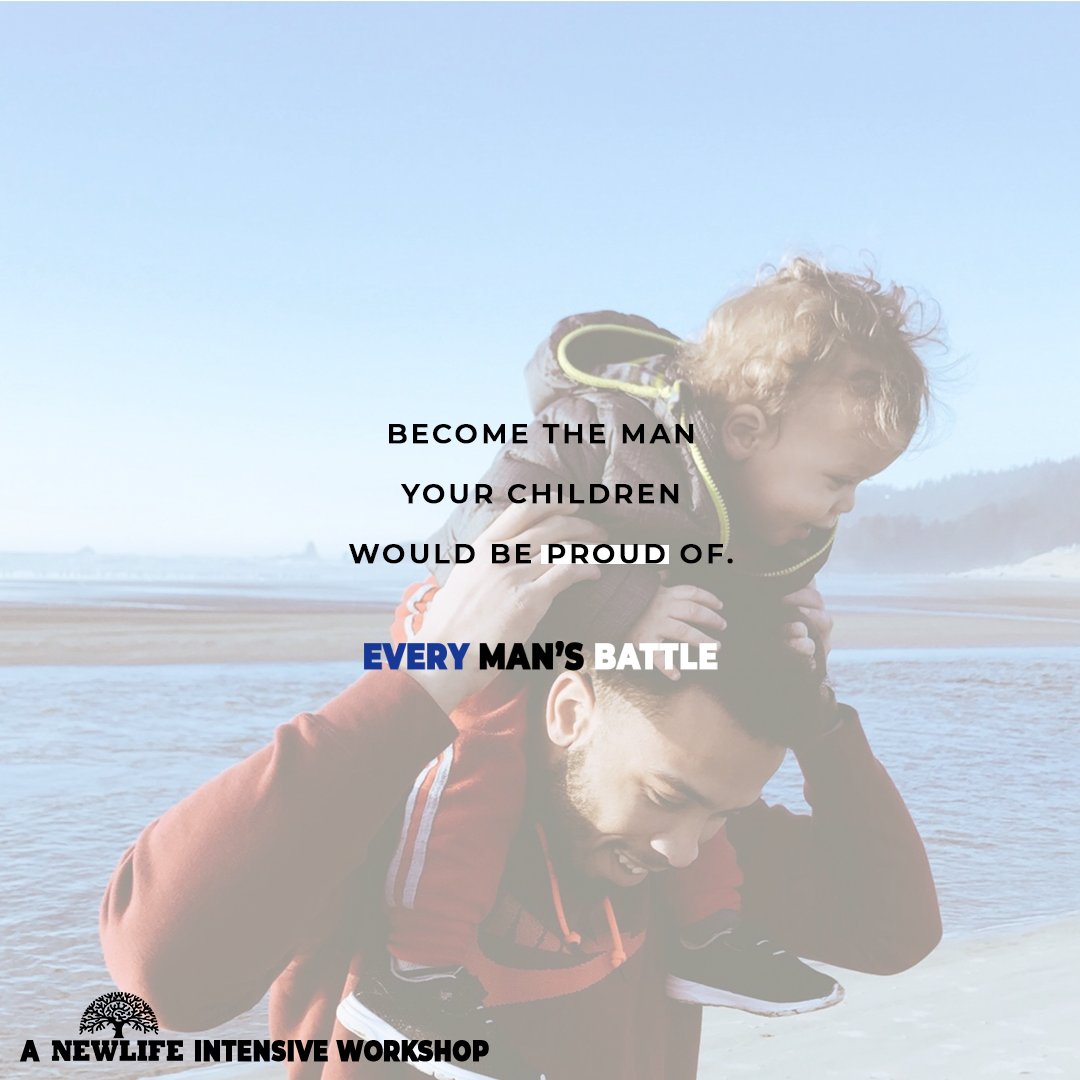 SteveArterburn's tweet photo. Become a role model to your children, show them what it means to be a man of God who respects and treats women as Christ would.

The next Every Man's Battle is in TWO WEEKS! Call 800-NEW-LIFE for info

#Integrity #SexualIntegrity #ManOfGod #RoleModel #Faith #Love #Respect #Sober https://t.co/wZjw9auyru