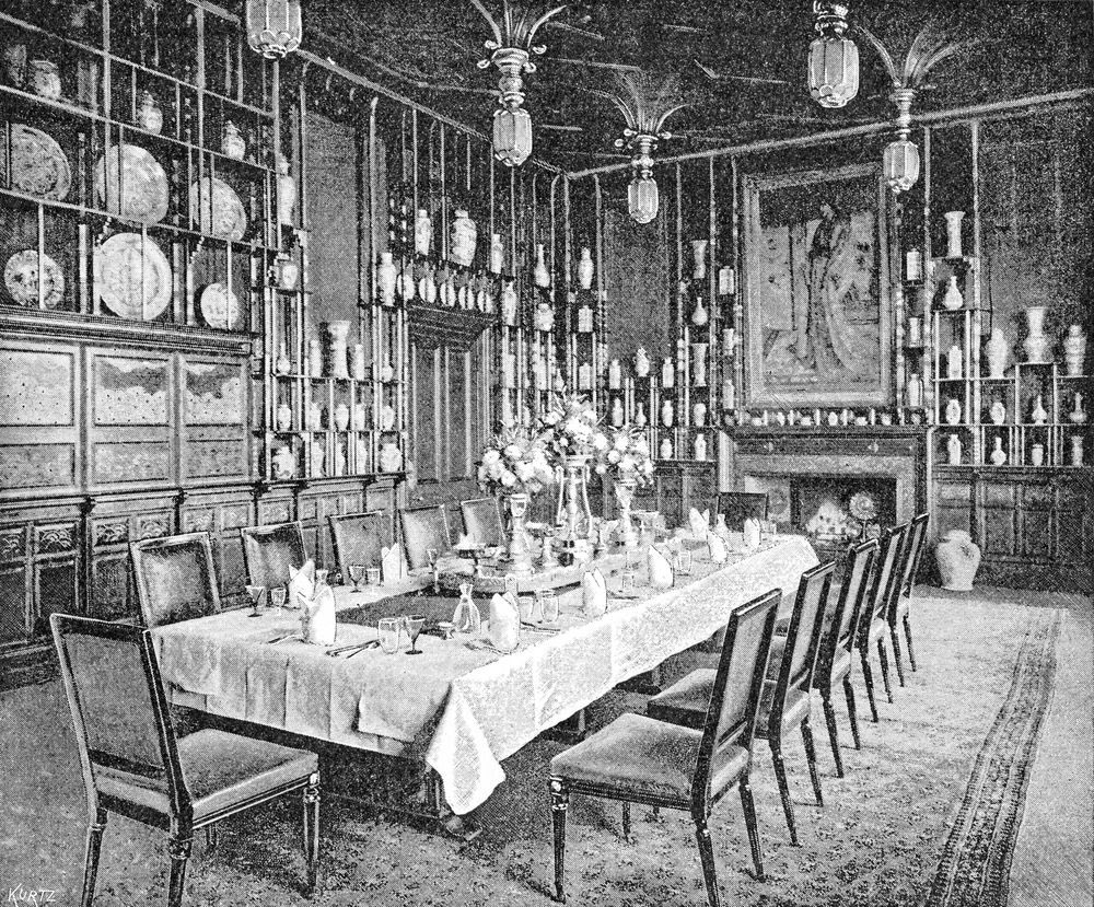 NayifNejer's tweet photo. هذا المكان يدعى "غرفة الطاووس" تم تصميمها في عام 1876 ، ميزة تصميمها انه جمعت بين الثقافه اليابانيه والاروبيه 

هذي الغرفه نقلت الى مكان اخر ولها صور حديثه تحت هذي التغريده https://t.co/6E4q92HjWg