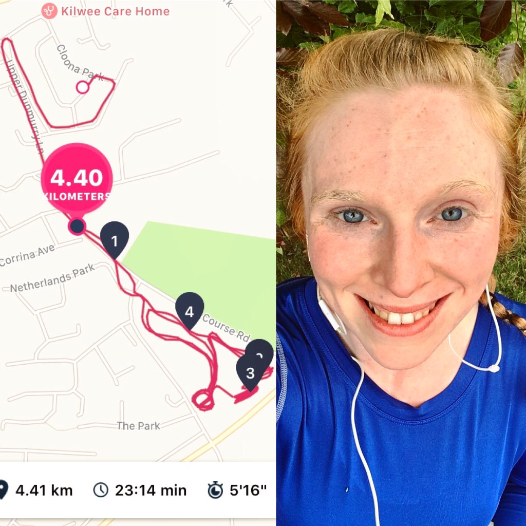 Teatania's tweet photo. Saturday! Gonna run up a hill by myself a few times until my legs just quit 🎉

I miss going out. 😭
But until then, #saturdaynightrun will do😒

#2k run, 10 #hillsprints, 2k run

Then collapse, apologise to my ankles for the abuse, eat  noodles, disappear into a bubble bath. 🛁 https://t.co/KhG7s9DXgo