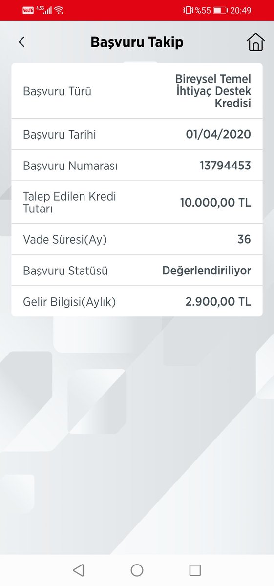 tc_vatan2727's tweet photo. #MilyonlarAç
#temelihtiyackredisi #DestekKredisi #kimeverdiniz
#devletimsesver
@ZiraatDestek @HmbSosyalMedya @BeratAlbayrak @halkbanksizinle 48 gün oldu ama hala değerlendirme devam ediyor teşekkür ediyorum https://t.co/7xkP5f8Mjq