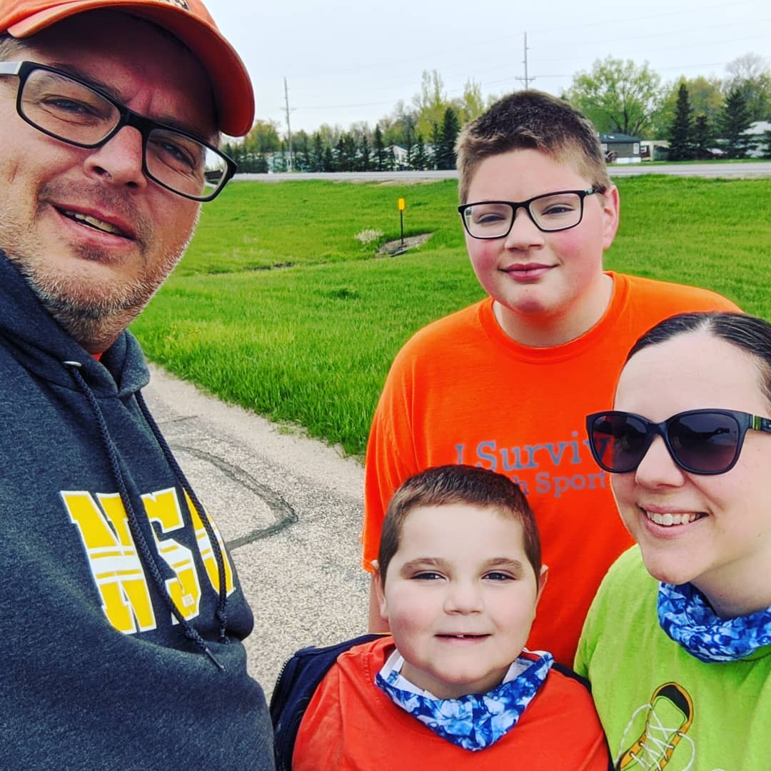 ElissaDickey's tweet image. It was a great morning to take a family walk and raise awareness for MS. 🧡😊 #VirtualWalkMS #ThisIsMS