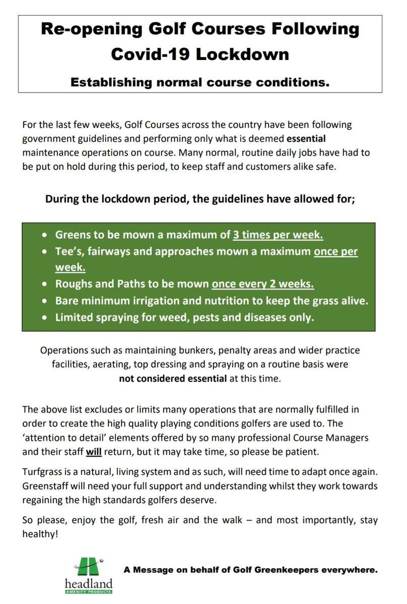 𝗪𝗲𝘅𝗵𝗮𝗺 𝗣𝗮𝗿𝗸 𝗚𝗿𝗲𝗲𝗻𝗸𝗲𝗲𝗽𝗲𝗿𝘀⛳ (@parkwexham) on Twitter photo 