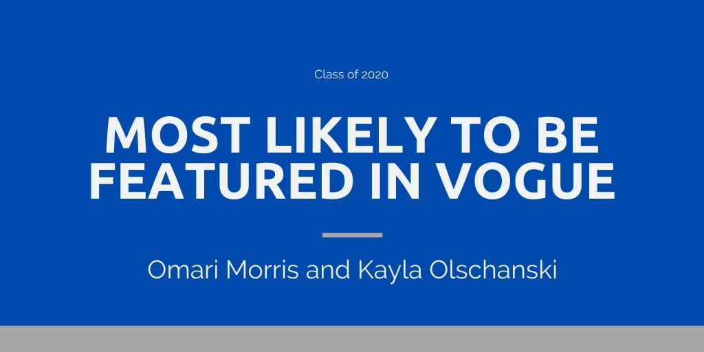 oesrsuperlative's tweet photo. Most Likely To Be Featured in Vogue! https://t.co/JDbmGGbKMo