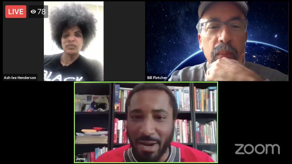 AyizeS's tweet photo. Yes! #ImBlessed to virtually be #DoingTheKnowledge w/the family 4 the #MalcolmXBDay2020 jam by @MXGMNational @MXGMAtl @MXGM_DC & U can go on #FB live or #IG & search for #MXGM to join! Thx @El_Jemedari @BillFletcherJr @HighlanderCtr 4 gems 💎! https://t.co/soouLJl2dG