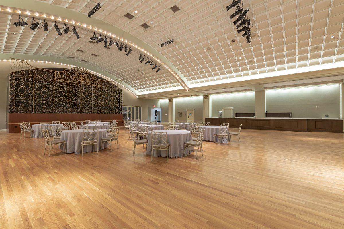 Loveland_HS's tweet image. We know that our Tigers, seniors especially, were looking forward to the Grand Ballroom at Music Hall this evening. We hate that we are not there with you tonight. But feel free to tweet me your own dance party.