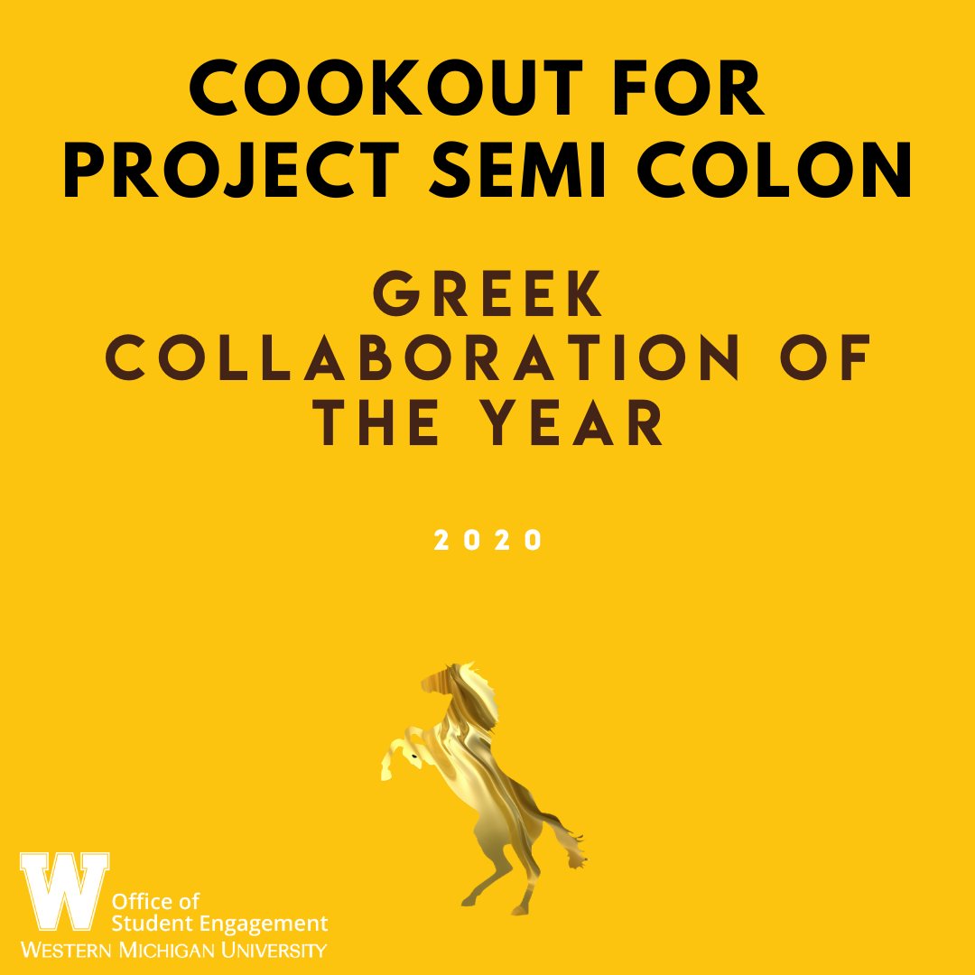 WMU Engagement (@wmu_engage) on Twitter photo Congratulations to all of our Golden Bronco Organizational Winners! You make such a difference to the WMU Community. <a href="/atowmu/">AΤΩ Iota Upslion Western Michigan Chapter</a> <a href="/sigmakappawmu/">SigmaKappaWMU</a> Congratulations to all of our Golden Bronco Organizational Winners! You make such a difference to the WMU Community. <a href="/atowmu/">AΤΩ Iota Upslion Western Michigan Chapter</a> <a href="/sigmakappawmu/">SigmaKappaWMU</a>