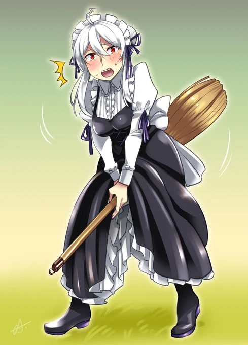 100秒後に奥様に説教されるメイド 