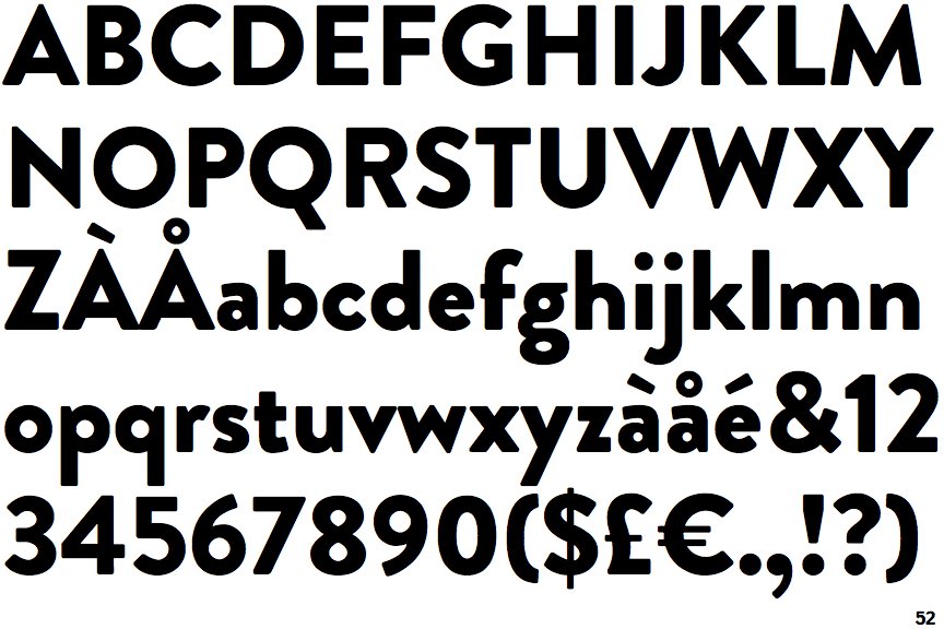 Brandon Grotesque: used by quirky DTC brands with tongue in cheek copy ONLY.