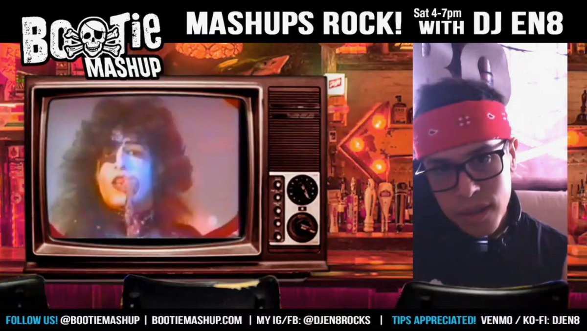 Bootie Mashup (@bootiemashup) on Twitter photo Ready for another 9 hours of mashups tonight? <a href="/dj_en8/">DJ EN8 (Nathan Scot)</a> gets us started with his rock-themed livestream at 4pmPT/7pm/ET. Twitch.tv/BootieMashup Ready for another 9 hours of mashups tonight? <a href="/dj_en8/">DJ EN8 (Nathan Scot)</a> gets us started with his rock-themed livestream at 4pmPT/7pm/ET. Twitch.tv/BootieMashup