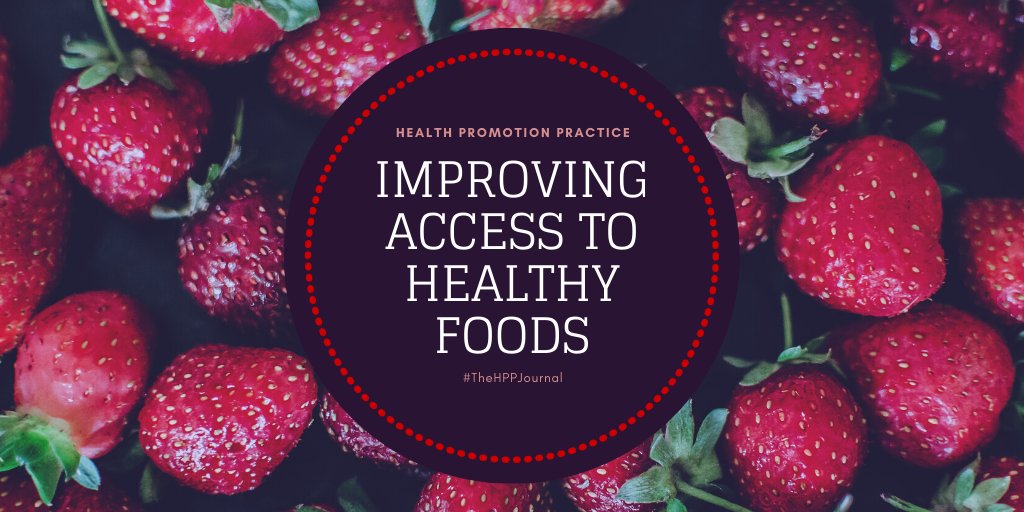 TheHPPJournal's tweet photo. How can we tell the most policy-impacting stories? Researchers from @bethunecookman describe the process & outcomes of #datainvestigation into physical, social, economic access to fruits and veggies at #farmersmarkets #TheHPPJournal https://t.co/6XGi5e83uH @ASPHN1 @KathleenMRoe https://t.co/zLTBfKzn3F