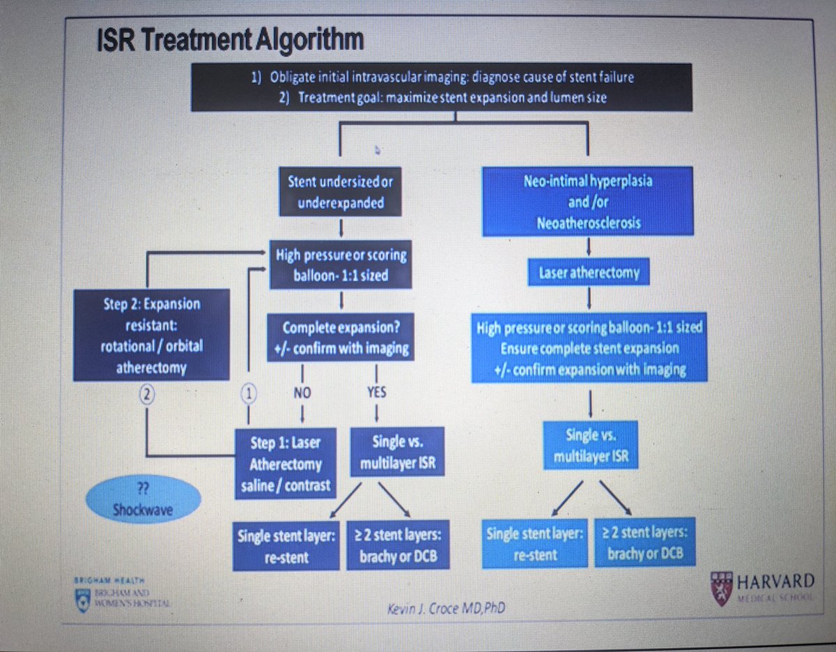 aayshacader's tweet photo. #SCAI2020 @SCAI
Complications 🔃 💉
@kevinjamescroce stent underexpansion  #ISR
🔸Imaging
🔸LASER w contrast
🔸Rota: ablates stent strut
🔸Orbital atherectomy
🔸IVL

@CaraCarahendry @sbrugaletta @HanCardiomd @HadyLichaaMD @DrJayMohan @UjjwalRastogiMD @ZeroTLR @aspergian1 @Tabaza https://t.co/ocu3qHXWUT