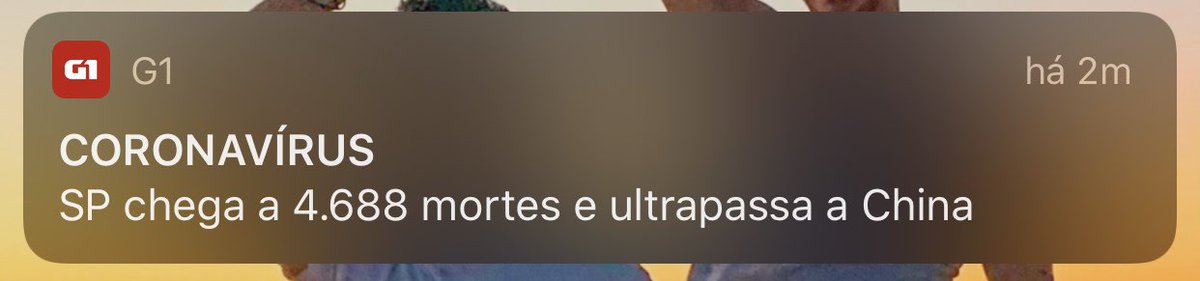 notificação gatilho