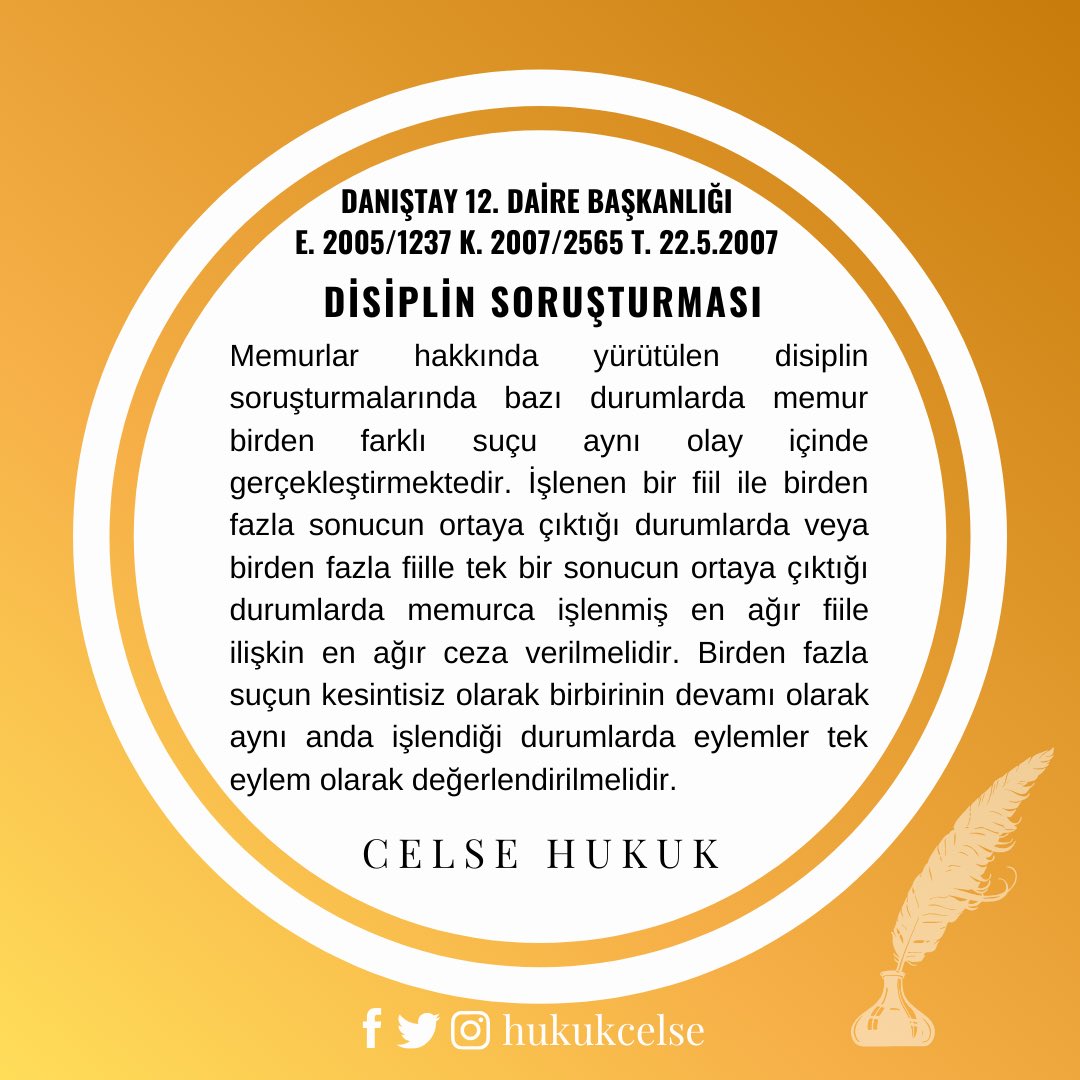 Disiplin Soruşturması

#chbilgi #celsehukuk #hukuk #hukukibilgi #hukukibilgiler #hukukisorular #danıştay #danıştaykararı #memur #disiplinsoruşturması