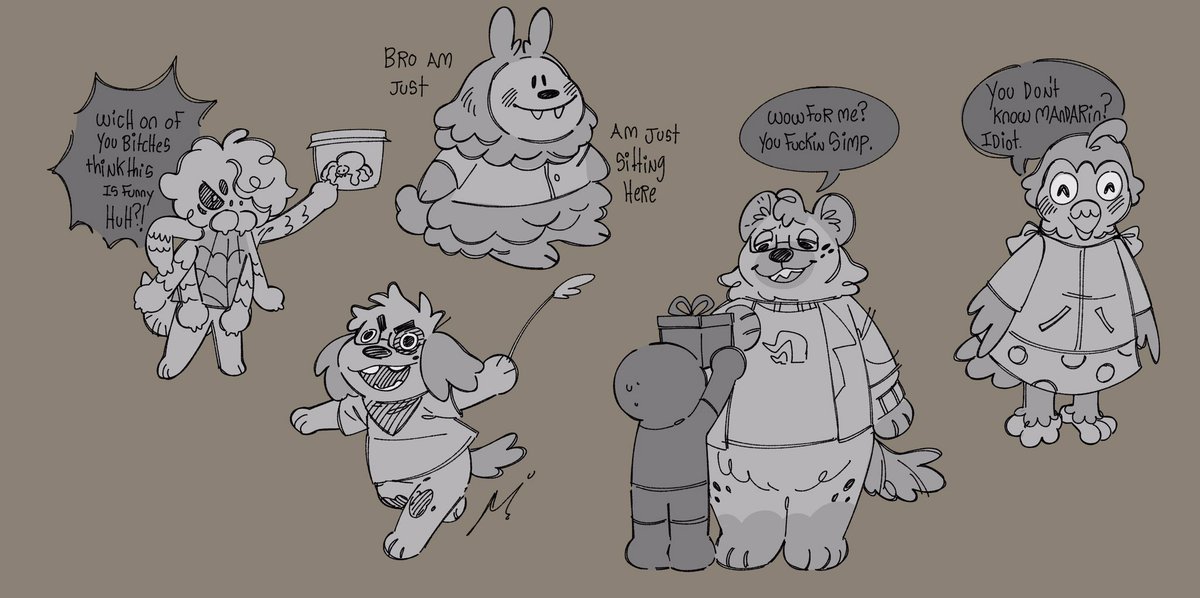 Some more doodles, the suszcha :] drawing is necessary to share 
