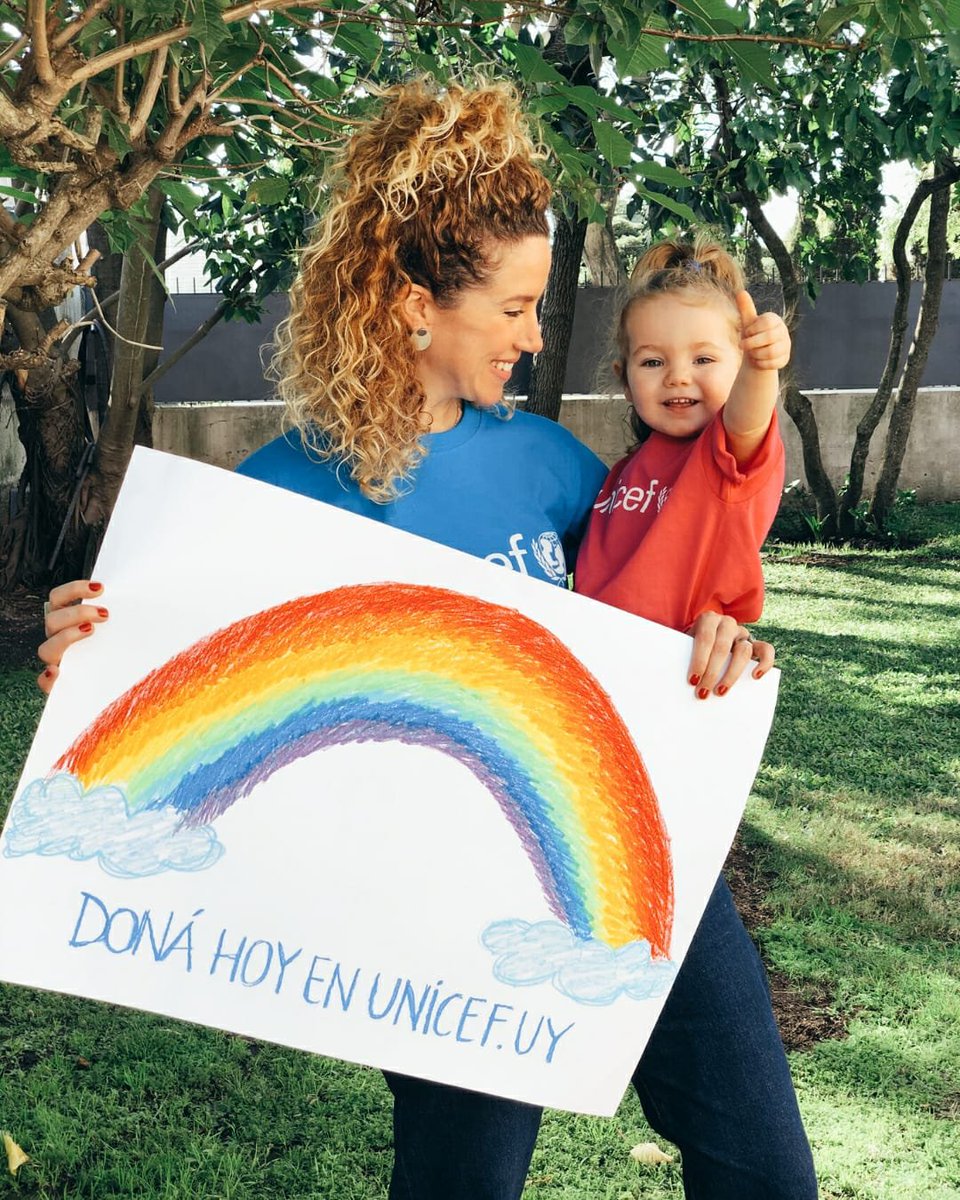 No soy de poner fotos de mi familia, pero esta y el motivo lo valen  #UNICEF #JuntosPorLosNiños