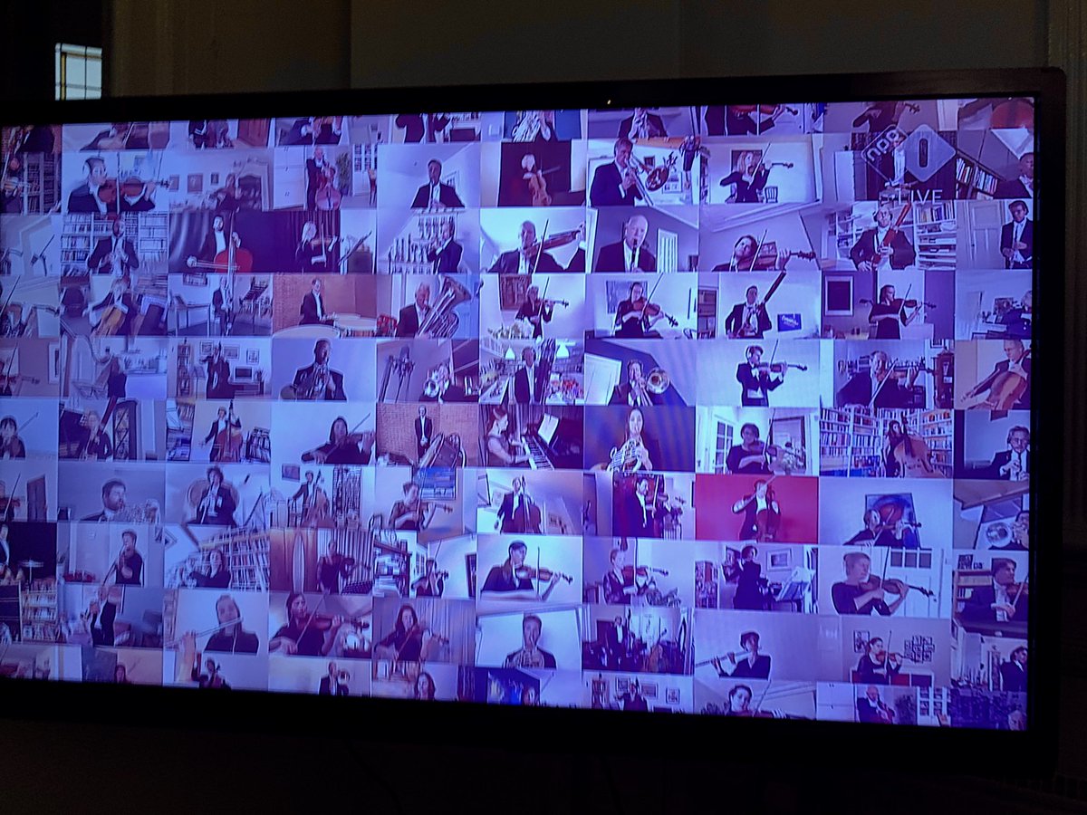 Het rotterdams filharmonisch orkest #esf2020 #EuropeShineALight #Eurovision2020