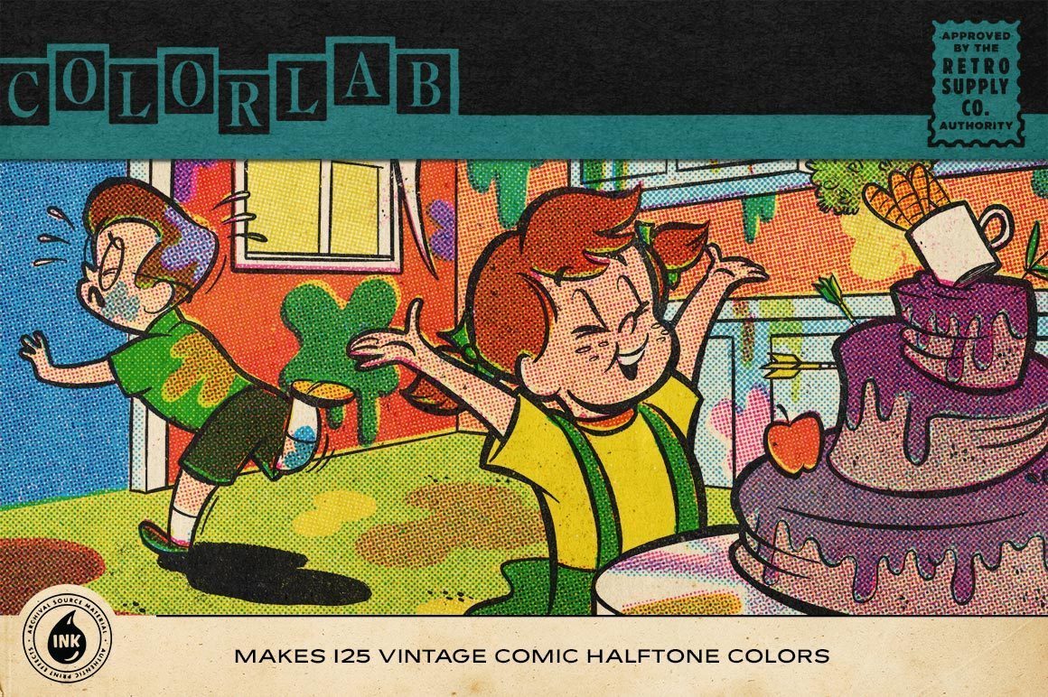 ItsDaveClayton's tweet photo. I am a HUUUUUUGE fan of @RetroSupplyCo and once again they have smacked this out of the park!! If you use Procreate (and Photoshop or Affinity) the you MUST check this pack out from RetroSupply! Absolute game changer 👉 https://t.co/2NPey4jklr - use BURGER20 to get 20% off. https://t.co/MFu77LRkAP