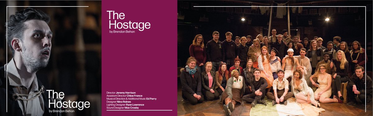 rosebruford's tweet photo. Something new we’re going to trying...
“Showback Saturday”, every Saturday we’re going to throw it back to a Bruford show from years gone by.
This week:
The Hostage
by Brendan Behan
Director Jeremy Harrison
#rbcACT #rbcAM #TheHostage https://t.co/YEO1EwnUXc