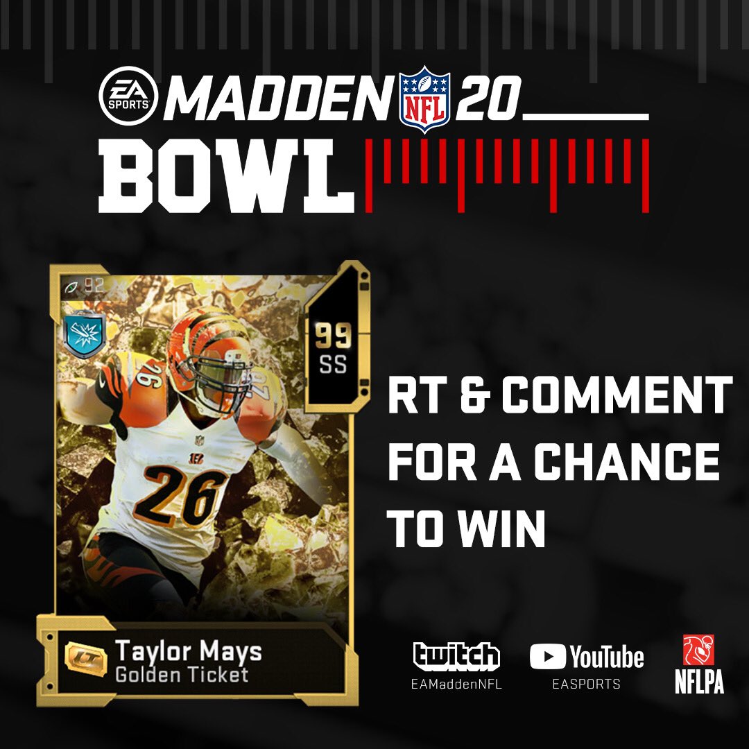 MillzTHaNaMe's tweet photo. Last giveaway for the best safety in the game 

Like comment and rt 

Must be following on twitter and twitch to enter

 https://t.co/tptmKlbTG8 https://t.co/CGGGPUdwAS