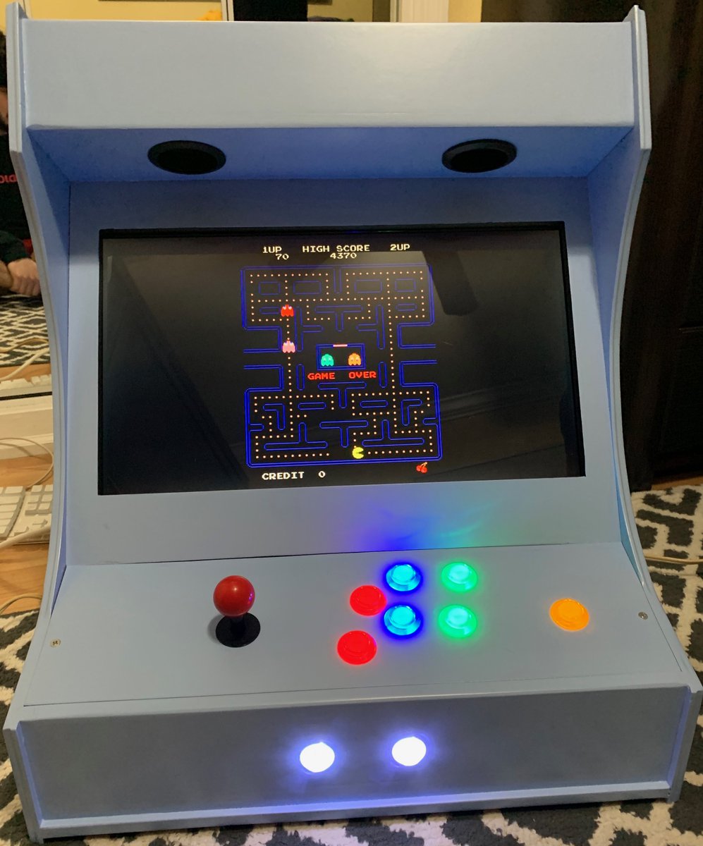 DavilaWoodwork's tweet photo. Here at Davila Woodwork, we pride ourselves as a family first business. Check out one of our weekend projects: a custom-made arcade my son and I created. This is what it is all about! 🎮
#davilawoodwork #customdesigns #customarcade #woodworking #familytime #davila #arcadecabinet https://t.co/cuS9YzOiSE