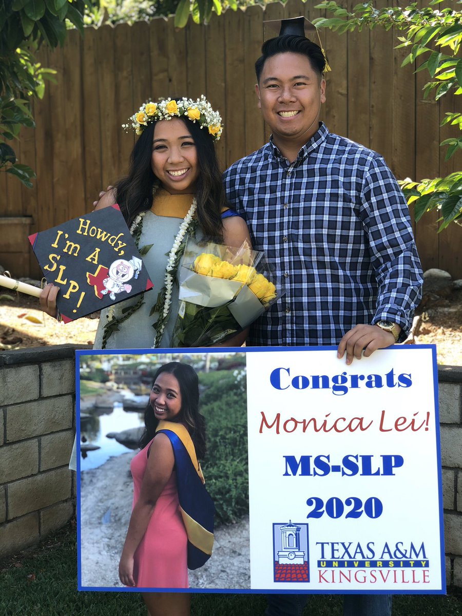 AshfordJules's tweet photo. Congratulations to my girl @monicizzy for earning her masters degree in speech therapy! Proud of you babe. 🥳 #QuarantineGrad https://t.co/qHyPm6JOSV