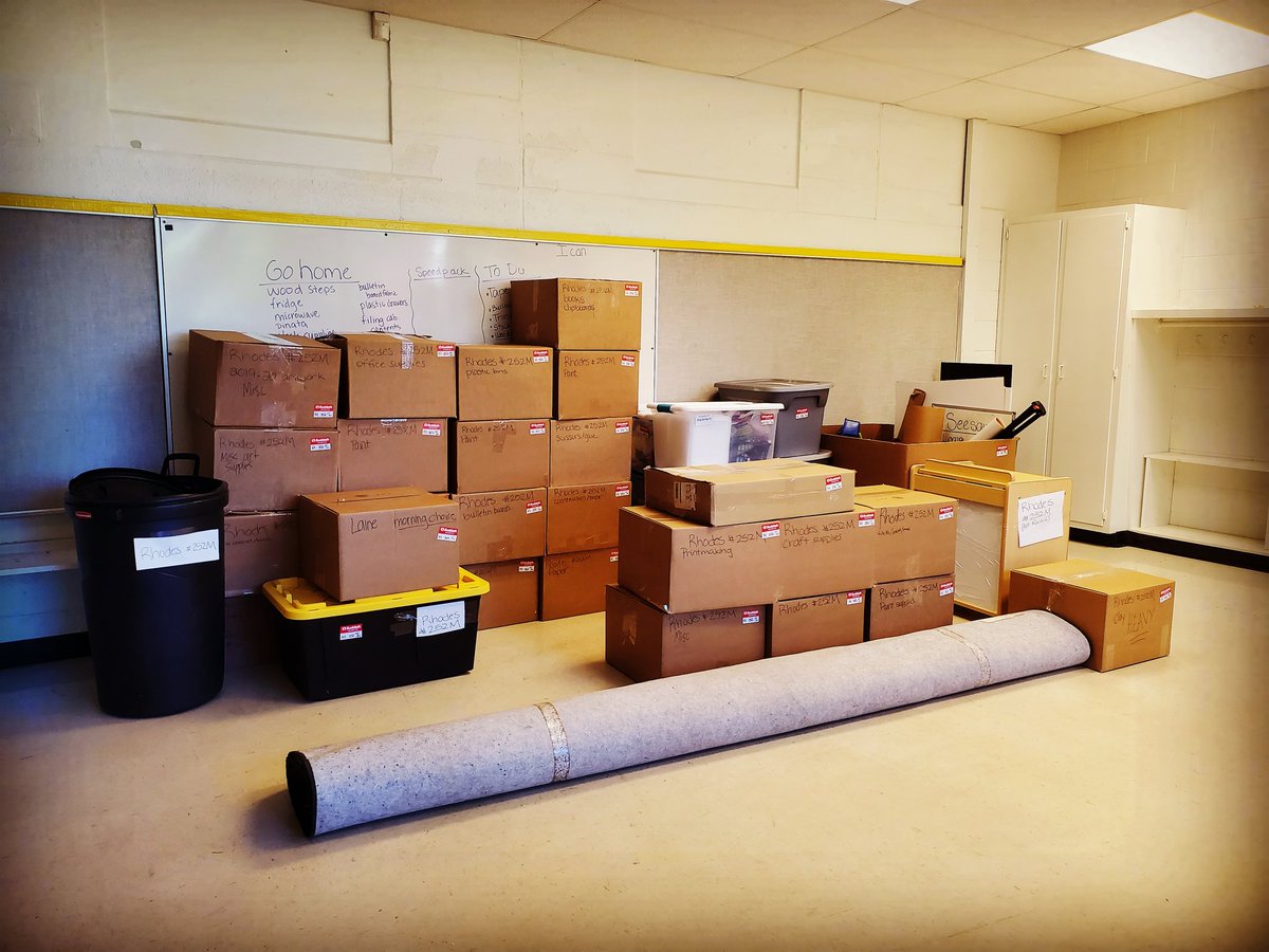 BrownleeAmanda's tweet photo. Next year brings a new room in a new building, teaching a new program, but with the same school family I have come to love so much. I'll miss rm 13 but here's to new adventures next year! #kseart @KSpringsLions https://t.co/NlhJsOWpea
