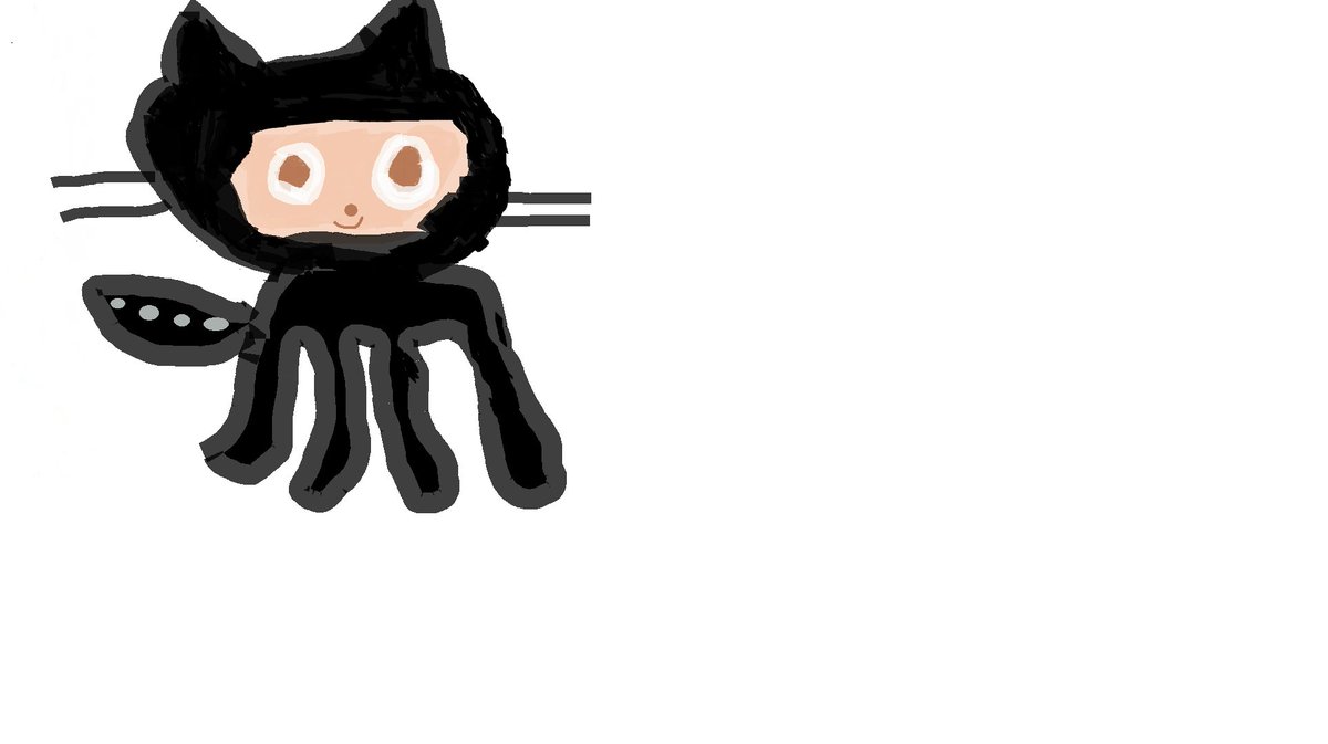 pser99208's tweet photo. My Terrible Octocat😪 #MyOctocat #EventHashtag https://t.co/CCOMM91Vit