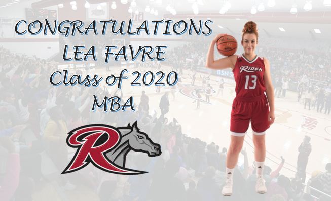 RiderWBB's tweet photo. Lea set the bar on what effort to empty met.  From the time she transferred to us, till the last practice, we knew exactly what to expect from her.  The accolades and accomplishments Lea has achieved are a direct result of her hard work. #Rider2020 https://t.co/WUIzdV4DeA