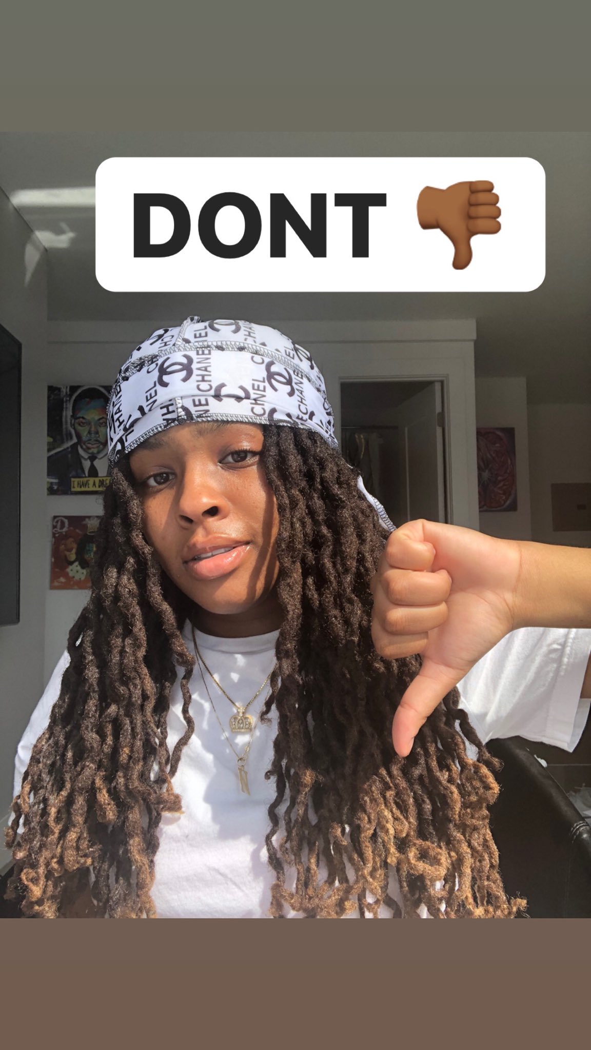 Durags for dreadlocks deals
