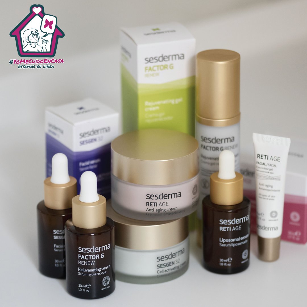 SesdermaCol's tweet photo. La #GENOCOSMÉTICA hace posible que encontremos en ella productos realmente efectivos contra el enevejecimiento. 💜 #SESGEN32: Para primeras arrugas💚 #FACTORG: Para las que empiezan a notar falta de firmeza. 💖 #RETIAGE: Con toda la potencia antiarrugas del retinol liposomado. https://t.co/Lz2TUz8kpH