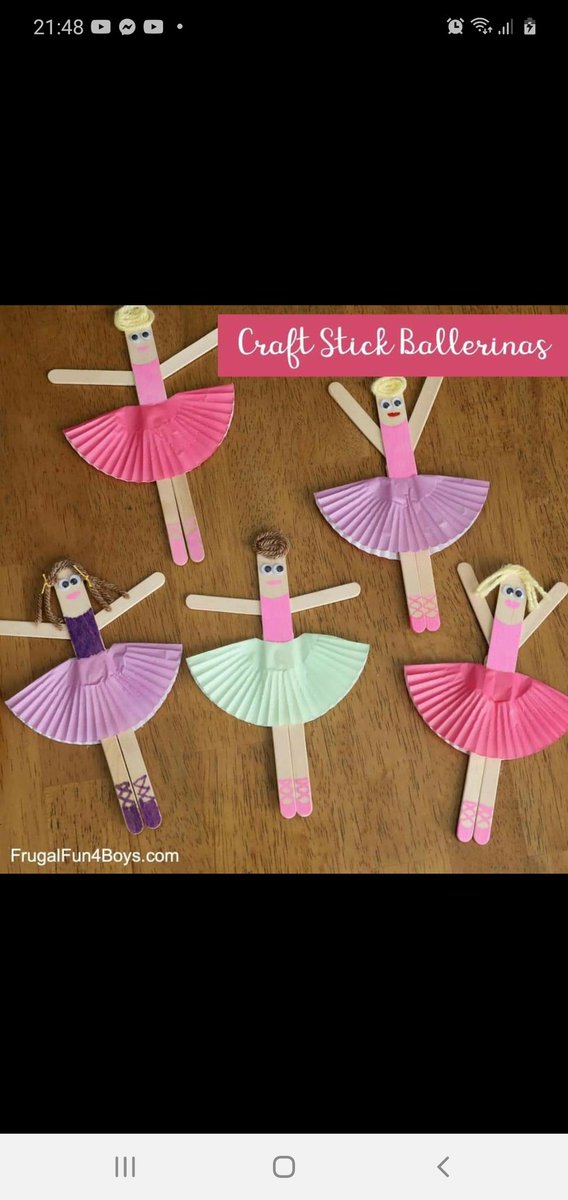 RoxburghLaura's tweet photo. @Cuiken_Primary 

Seen this a nice easy craft thing to do with kids doesn't need to be ballet dancer kids could use their imagination for something else all about having fun a break from school work 😀 https://t.co/VhsXc9Sj4L