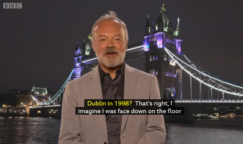 Graham Norton is the true hero of the people #Eurovision