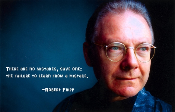 Happy birthday Robert Fripp...  